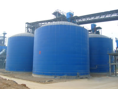 涟水水泥钢板库改造