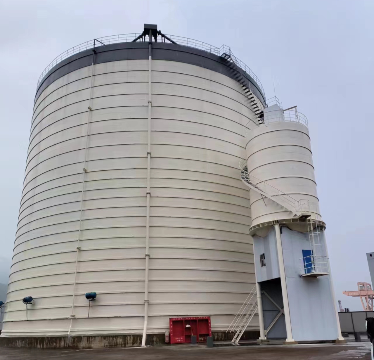 涟水10万吨水泥钢板库